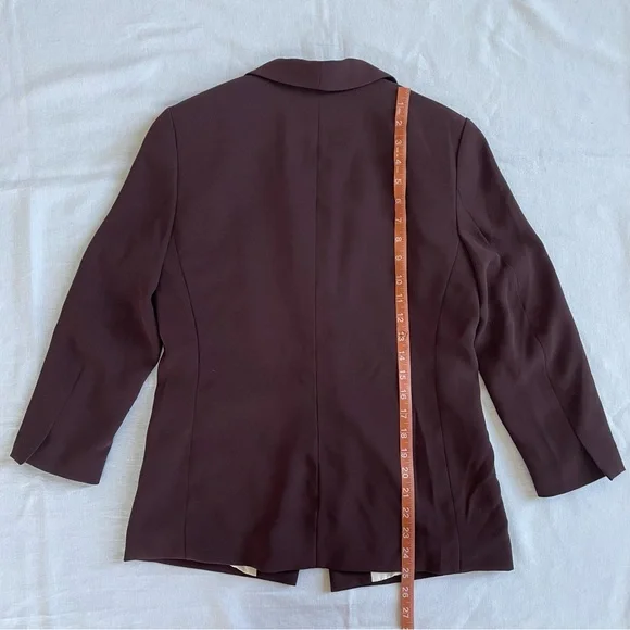 H&M Burgundy Casual Blazer Women’s S - Picture 6 of 6